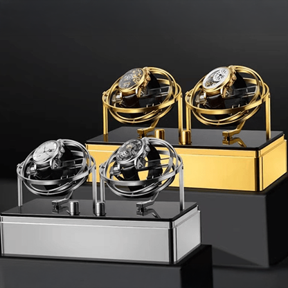 2구 메탈 시계 와인더 Double Metal Watch Winder Display