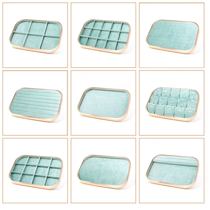 Light Green Showcase Trays