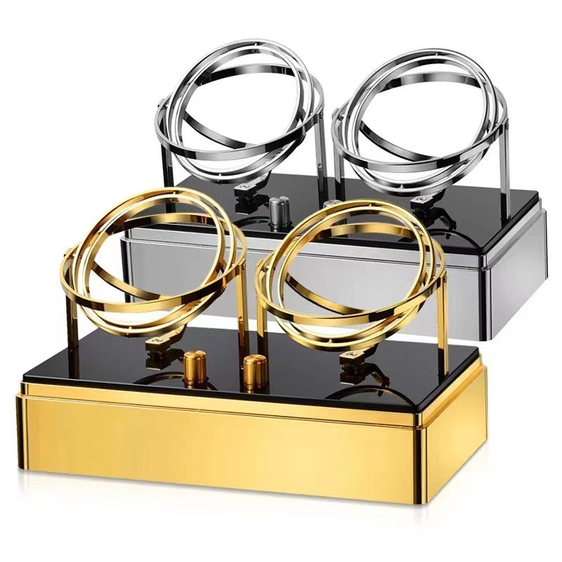 2구 메탈 시계 와인더 Double Metal Watch Winder Display