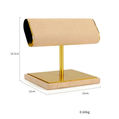 금도금 스웨이드 팔찌 스탠드 Gold Metal Suede Bangle/Bracelet Stand