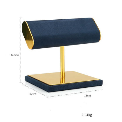 금도금 스웨이드 팔찌 스탠드 Gold Metal Suede Bangle/Bracelet Stand