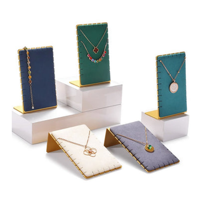 울트라-스웨이드 목걸이 펜던트 디스플레이 스탠드 Ultrasuede Pad Necklace Pendant Display Stand