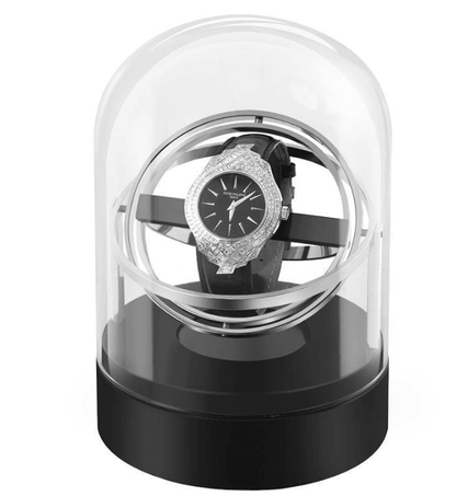 메탈 1구 시계 와인더 디스플레이 Metal Alloy Watch Winder Display