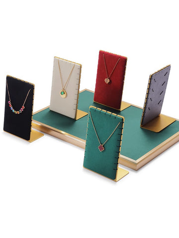 울트라-스웨이드 목걸이 펜던트 디스플레이 스탠드 Ultrasuede Pad Necklace Pendant Display Stand