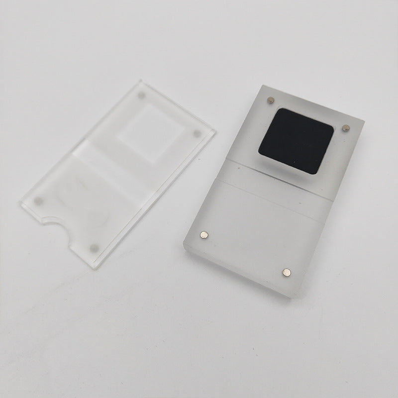 Transparent Gem Presentation Case With Magnetic Lid